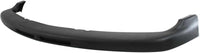 Front Bumper Chrome Steel With Brackets + Upper Cover + Lower Valance Air Deflector Textured Gray Direct Replacement Compatible With 2000-2006 Chevrolet Tahoe GM1003127 GM1051103