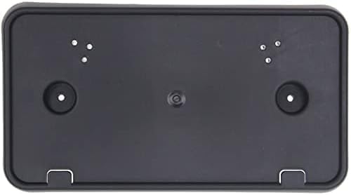Front License Plate Bracket Textured Plastic Direct Replacement Compatible with 2011-2015 Ford Explorer FO1068136 BB5Z17A385BA