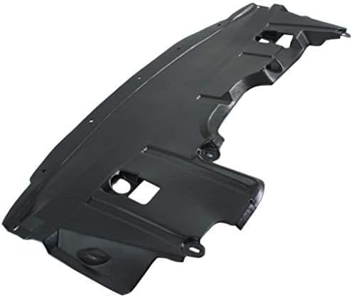 Front Engine Splash Shield Under Cover Plastic + Fender Liners Left Driver & Right Passenger Side Direct Replacement Compatible with 2009-2013 Nissan Altima