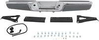 Step Bumper Assembly Chrome Steel Direct Replacement Compatible With 1997-2004 Dodge Dakota CH1103103
