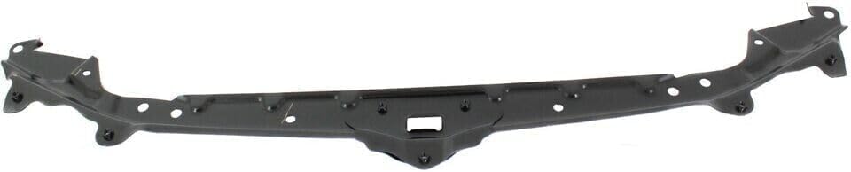 Front Radiator Support Black Aluminum + Lower Center Panel Steel Direct Replacement Compatible With 2004-2010 BMW 5-Series BM1225114 BM1225124 51647033745 51647163462