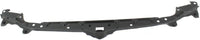 Front Radiator Support Black Aluminum + Lower Center Panel Steel Direct Replacement Compatible With 2004-2010 BMW 5-Series BM1225114 BM1225124 51647033745 51647163462