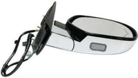 Front Power Folding Mirror Heated Chrome Base With Paintable Cap Right Passenger Side Direct Replacement Compatible With Cadillac Escalade 2007-2014 GM01ER-S 25776162