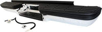 Step Bumper Assembly Chrome Steel With Impact Face Strip Direct Replacement Compatible With 1988-1992 Chevrolet C/K/Pickup GM1101111