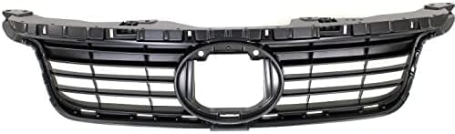 Front Grille Painted Dark Gray Shell And Insert Plastic Direct Replacement Compatible With 2011-2013 Lexus CT200h LX1200139 5311176900