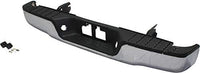 Rear Step Bumper Assembly Chrome Steel Direct Replacement Compatible With 2007-2013 Toyota Tundra TO1103117 521510C060-PFM