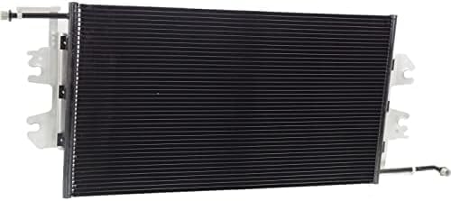 Front AC Condenser Aluminum Core Direct Replacement Compatible With 1996-2002 Chevrolet Express/GMC Savana 1500 2500 3500 GM3030180 52497546