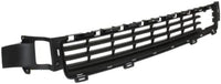 Front Bumper Center Grille Garnish Black Plastic Direct Replacement Compatible With 2008-2017 Toyota Sequoia TO1036132 527110C030