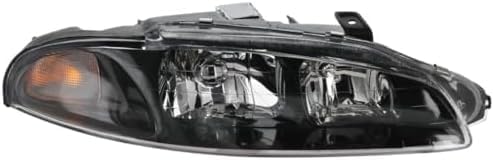 Set Of 2 Front Headlights Assembly Right Passenger & Left Driver Side Direct Replacement Compatible With 1997-1999 Mitsubishi Eclipse MI2502105 MI2503105 MR485143 MR485144