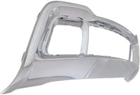 Front Bumper Grille Frame Chrome Direct Replacement Compatible With 2014-2016 Jeep Grand Cherokee CH1037107 68143105AC