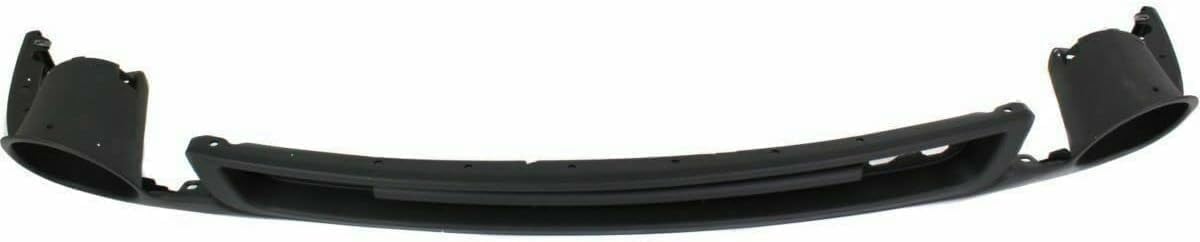 AUTOS PARTS PLUS Front Bumper Face Bar Chrome Steel With Air Hole + Lower Valance Textured With Fog Light Holes Direct Replacement Compatible With GMC Sierra 1500 2007-2013 GM1002834 GM1015100