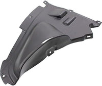 Front Lower Section Fender Liner Plastic Right Passenger Side Direct Replacement Compatible With 2012-2019 BMW 3-Series BM1251127 51717260740