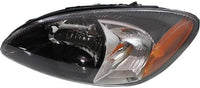 Set Of 2 Front Headlight Lens And Housing Right Passenger & Left Driver Side Direct Replacement Compatible With 2000-2007 Ford Taurus FO2502206 FO2503206 3F1Z13008AB 3F1Z13008AA
