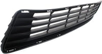 Front Bumper Grille Textured + Retainers Left Driver & Right Passenger Side Direct Replacement Compatible With 2012-2014 Toyota Camry TO1036128 TO1032111 TO1033111 5311206200