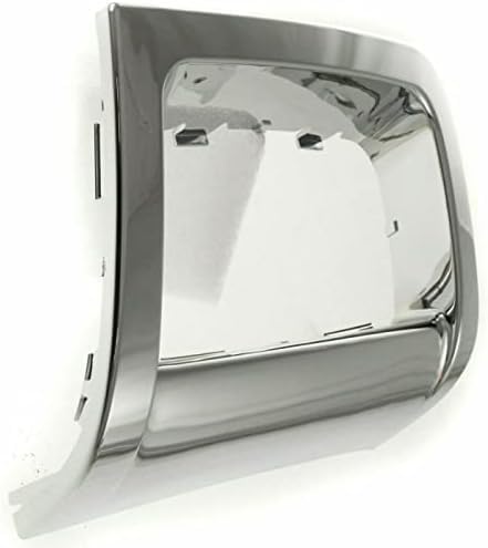 Set Of 2 Front Fog Light Molding Chrome Left Driver & Right Passenger Side Direct Replacement Compatible With 2006-2009 Chevrolet Trailblazer GM1039106 GM1038106 15135188 15135187