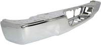 Rear Step Bumper Face Bar Chrome Steel Direct Replacement Compatible With 2007-2013 Toyota Tundra TO1102244 521510C060