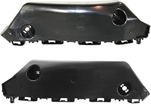 Set Of 2 Front Bumper Side Bracket Plastic Left Driver & Right Passenger Side Direct Replacement Compatible With 2008-2015 Scion xB SC1067103 SC1066103 5253512120 5253612100