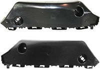 Set Of 2 Front Bumper Side Bracket Plastic Left Driver & Right Passenger Side Direct Replacement Compatible With 2008-2015 Scion xB SC1067103 SC1066103 5253512120 5253612100