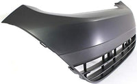 Front Bumper Grille Primed Plastic Direct Replacement Compatible With 2010-2014 Honda Insight HO1036108 71105TM8A01ZA