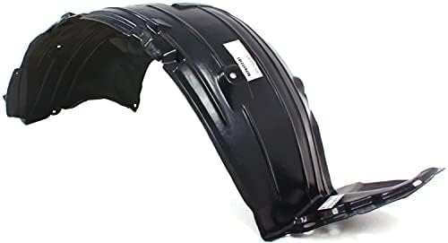 Set Of 2 Front Fender Liner Plastic Left Driver & Right Passenger Side Direct Replacement Compatible With 2007-2012 Nissan Sentra NI1249116 NI1248116 63840ET80A 63841ET80A