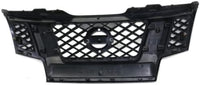 Front Grille Painted Silver Shell With Gray Insert Plastic Direct Replacement Compatible With 2009-2013 Nissan Xterra NI1200241 62310ZL00A