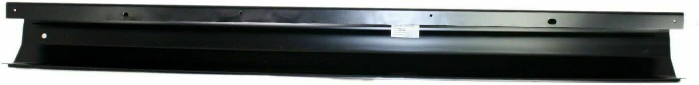 Rear Bumper Face Bar Primed Steel + End Caps Textured Right Passenger And Left Driver Side Direct Replacement Compatible With Jeep Cherokee 1997-1999 CH1102338 CH1105139 CH1104139