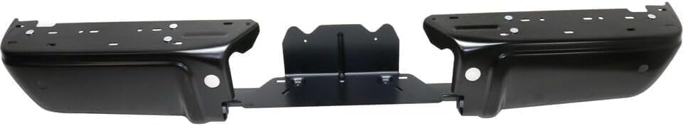 Step Bumper Face Bar Primed Steel With Reinforcement & Object Sensor Holes Direct Replacement Compatible With 2008-2016 Ford F-Series Super Duty FO1102370 9C3Z17906CPTM