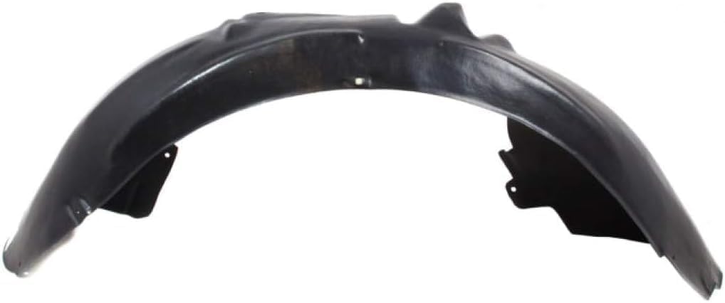 Front Fender Liner Left Driver Side Direct Replacement Compatible With 2002-2009 Audi S4 / 2007-2009 A4 AU1250106 8E0821171C