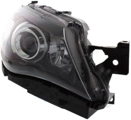 Set Of 2 Front Head Light Assembly Plastic Left Driver & Right Passenger Side Direct Replacement Compatible With 2008-2011 Subaru Impreza SU2503125 SU2502125 84001FG241 84001FG251