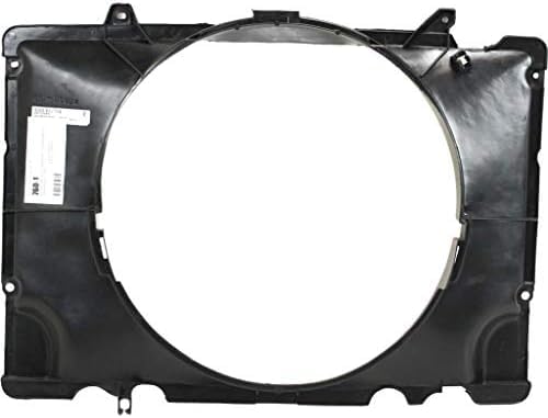 Front Upper Radiator Fan Shroud Assembly Plastic Direct Replacement Compatible with 1986-1997 Nissan Pickup NI3110101 2147601G00