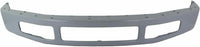 Front Bumper Primed Steel + Upper Molding + Lower Valance Spoiler Textured Direct Replacement Compatible With 2008-2010 Ford F-250 F-350 Super Duty FO1044103 FO1002403 FO1093114