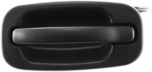 Set of 4 Front and Rear Exterior Door Handle Textured Left Driver & Right Passenger Side Direct Replacement Compatible with 2001-2006 Chevrolet Silverado/GMC Sierra GM1311129
