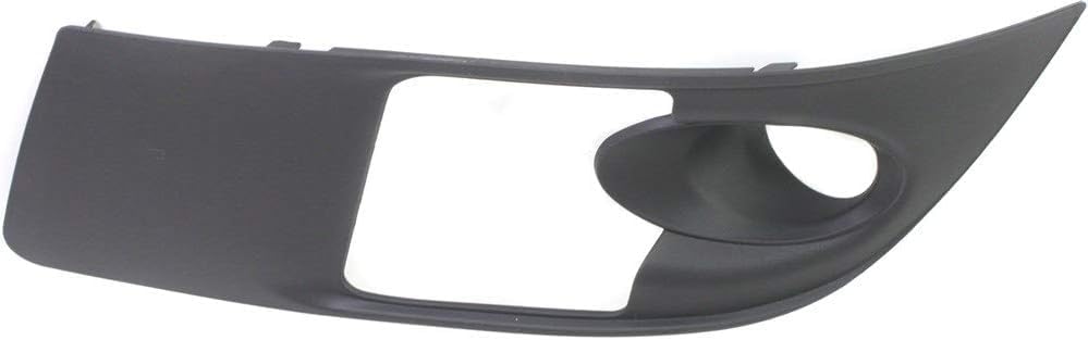 Front Fog Light Molding Primed Left Driver Side Direct Replacement Compatible With 2007-2010 Saturn Outlook GM1038107 15947965