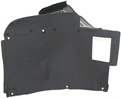 Set of 2 Front Engine Splash Shield Under Cover Plastic Left Driver & Right Passenger Side Direct Replacement Compatible with 2001-2003 BMW 5-Series BM1228104 BM1228103