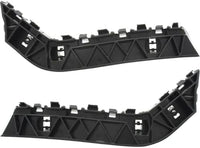 Set Of 2 Front Bumper Retainer Bracket Left Driver & Right Passenger Side Direct Replacement Compatible With 2016-2021 Honda Civic HO1033109 HO1032109 71193TBAA00 71198TBAA00