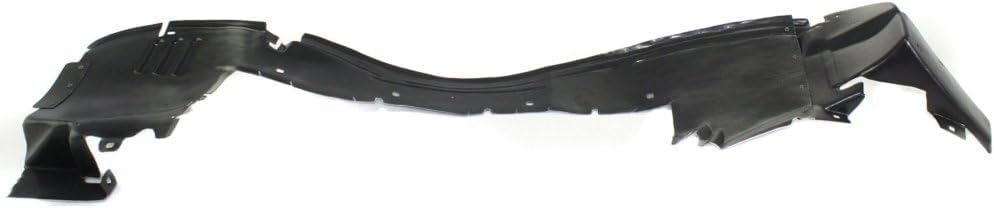 Front Fender Liner Rear Section Left Driver Side Direct Replacement Compatible With 2000-2003 Mercedes Benz CLK-Class MB1248129 2086901130