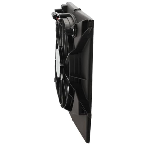 Front Radiator Cooling Fan Assembly Plastic Direct Replacement Compatible with 2010-2016 Cadillac SRX GM3115234 20883034