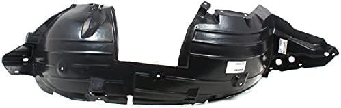 Set Of 2 Front Fender Liner Plastic Left Driver & Right Passenger Side Direct Replacement Compatible With 2007-2012 Nissan Sentra NI1249116 NI1248116 63840ET80A 63841ET80A