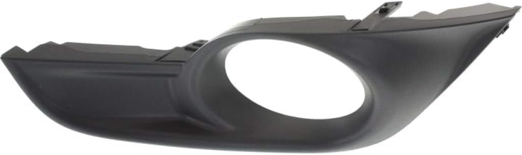 Set Of 2 Front Fog Light Molding Textured Left Driver & Right Passenger Side Direct Replacement Compatible With 2013-2015 Nissan Altima NI1038115 NI1039115 622563TA0B 622573TA0B