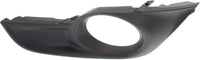 Set Of 2 Front Fog Light Molding Textured Left Driver & Right Passenger Side Direct Replacement Compatible With 2013-2015 Nissan Altima NI1038115 NI1039115 622563TA0B 622573TA0B