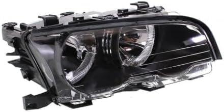 Set Of 2 Front Headlight Assembly Right Passenger & Left Driver Side Direct Replacement Compatible With 2000-2001 BMW 3-Series BM2503112 BM2502112 63126904280 63126904279