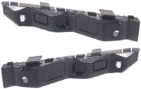 Set Of 2 Front Bumper Bracket Plastic Left Driver & Right Passenger Side Direct Replacement Compatible With 2012-2013 Kia Optima KI1043106 KI1042106 865144C000 865134C000