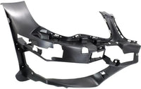 Set of 2 Front Bumper Cover Support Bracket Plastic Left Driver & Right Passenger Side Direct Replacement Compatible with 2014-2017 Mercedes Benz E-Class MB1043115 MB1042115