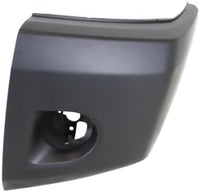 Set Of 2 Front Bumper End Cap Primed Plastic Left Driver & Right Passenger Side Direct Replacement Compatible With 2008-2015 Nissan Titan NI1005148 NI1004148 62024ZR00A 62025ZR00A