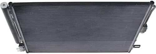 Front A/C Condenser Aluminum Core Direct Replacement Compatible With 2011-2024 Dodge Durango / 2022 Jeep Grand Cherokee WK 55038003AG CH3030242