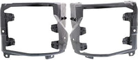 Set of 2 Front Bumper Outer Bracket Left Driver & Right Passenger Side Direct Replacement Compatible with 2016-2018 Chevrolet Silverado / 2019 LD 1500 GM1063114 GM1062114 84029811