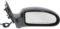 Set of 2 Front Power Mirrors Non-Folding Non Heated Textured Right Passenger & Left Driver Side Direct Replacement Compatible With 2000-2007 Ford Focus FO1320180 FO1321180