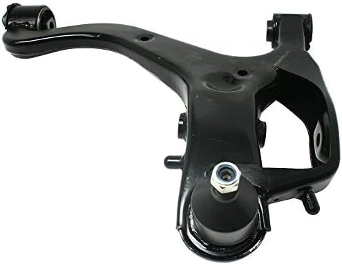 Set of 2 Front Lower Control Arm Steel Left Driver & Right Passenger Side Direct Replacement Compatible With 2005-2009 Land Rover LR3 / 2010-2016 LR4 LR028245 RBJ501540 LR028249