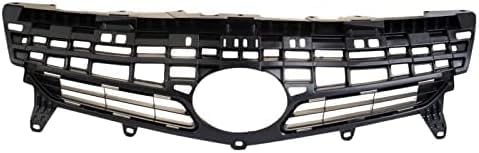 Front Grille Assembly Textured Black Shell And Insert Plastic Direct Replacement Compatible With 2012-2015 Toyota Prius TO1200350 5311147040