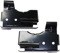 Set of 2 Front Bumper Bracket Impact Bar Brace Left Driver And Right Passenger Side Direct Replacement Compatible With 2003-2006 GMC Sierra 1500 2500HD 3500 GM1066164 GM1067164